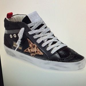 Mid star golden goose sneakers